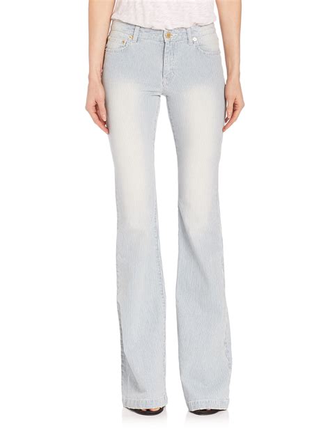 michael kors selma flare jeans